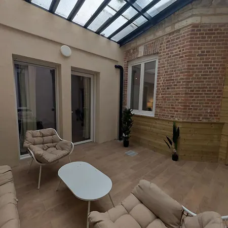 Apartament Chic 3-bedroom Apartment-patio-garden-downtown Amiens